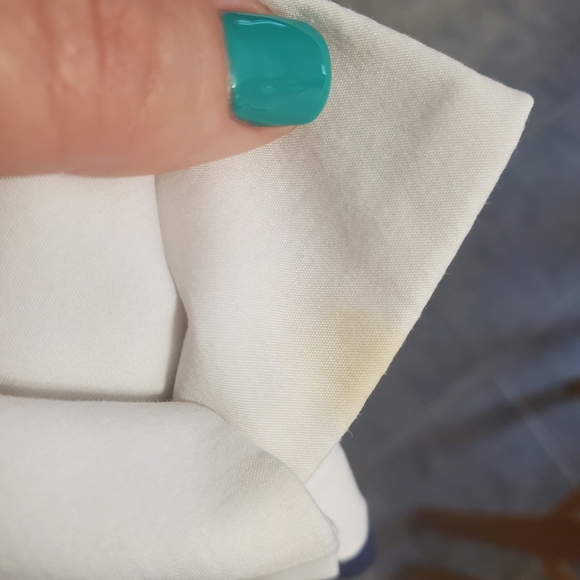 Venus Navy Blue Cuffed Sleeves Dress, Women's sz 10, small flare skirt ๐ ๐ค - Picture 12 of 12